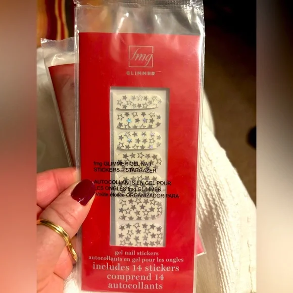 Glimmer Gel Nail Stickers Set of 2 sets - Picture 3 of 4